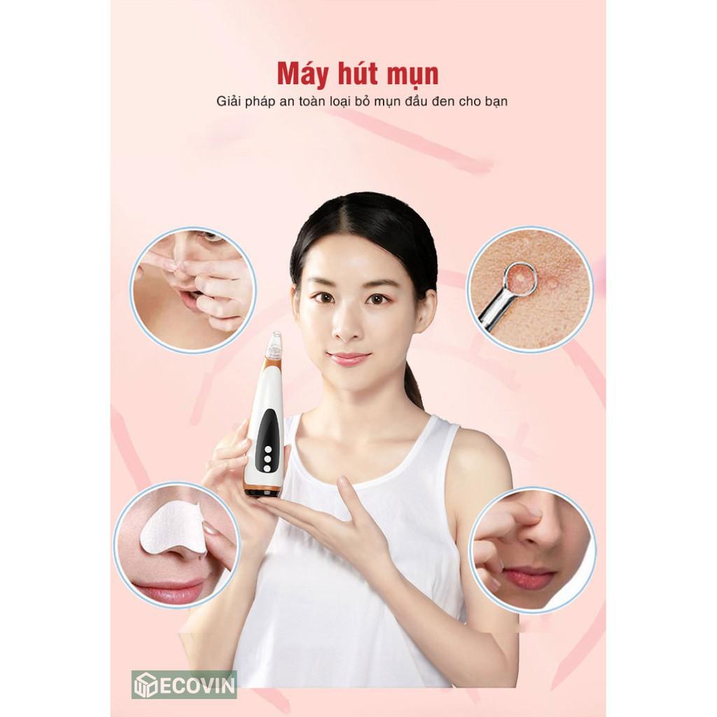 Máy Hút Mụn, Massage Nóng Thư Giãn Làn Da, Làm Sạch Bụi Bẩn Bã Nhờn Skincare