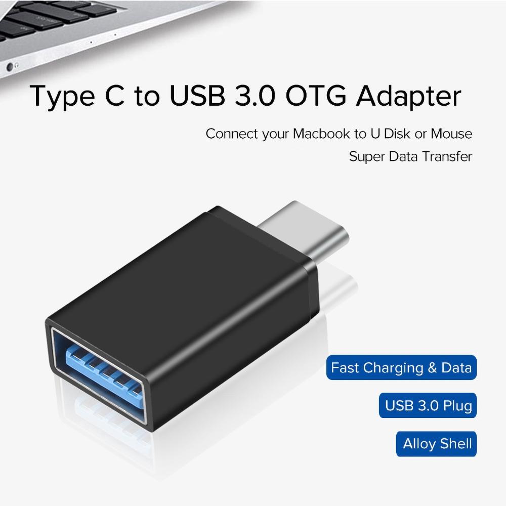 Đầu chuyển đổi Type-C sang USB 3.0 cho điện thoại, Macbook