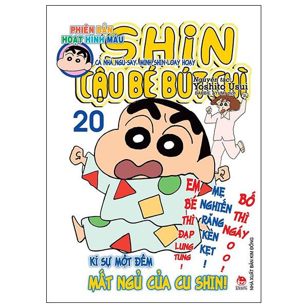 Hình ảnh Shin - Cậu Bé Bút Chì - Phiên Bản Hoạt Hình Màu - Tập 20 - Cả Nhà Ngủ Say, Mình Shin Loay Hoay (Tái Bản 2024)