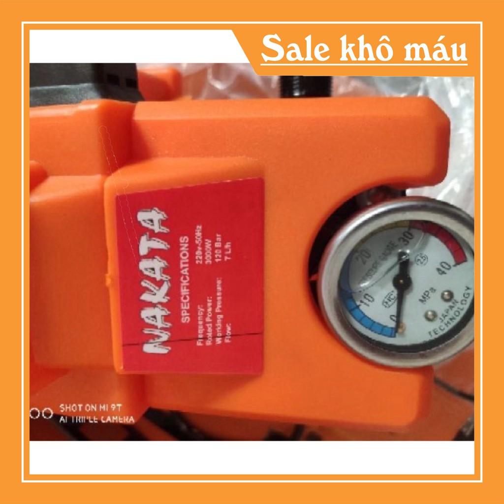 xả kho máy xịt rửa ô tô 3000W nakata siêu rẻ