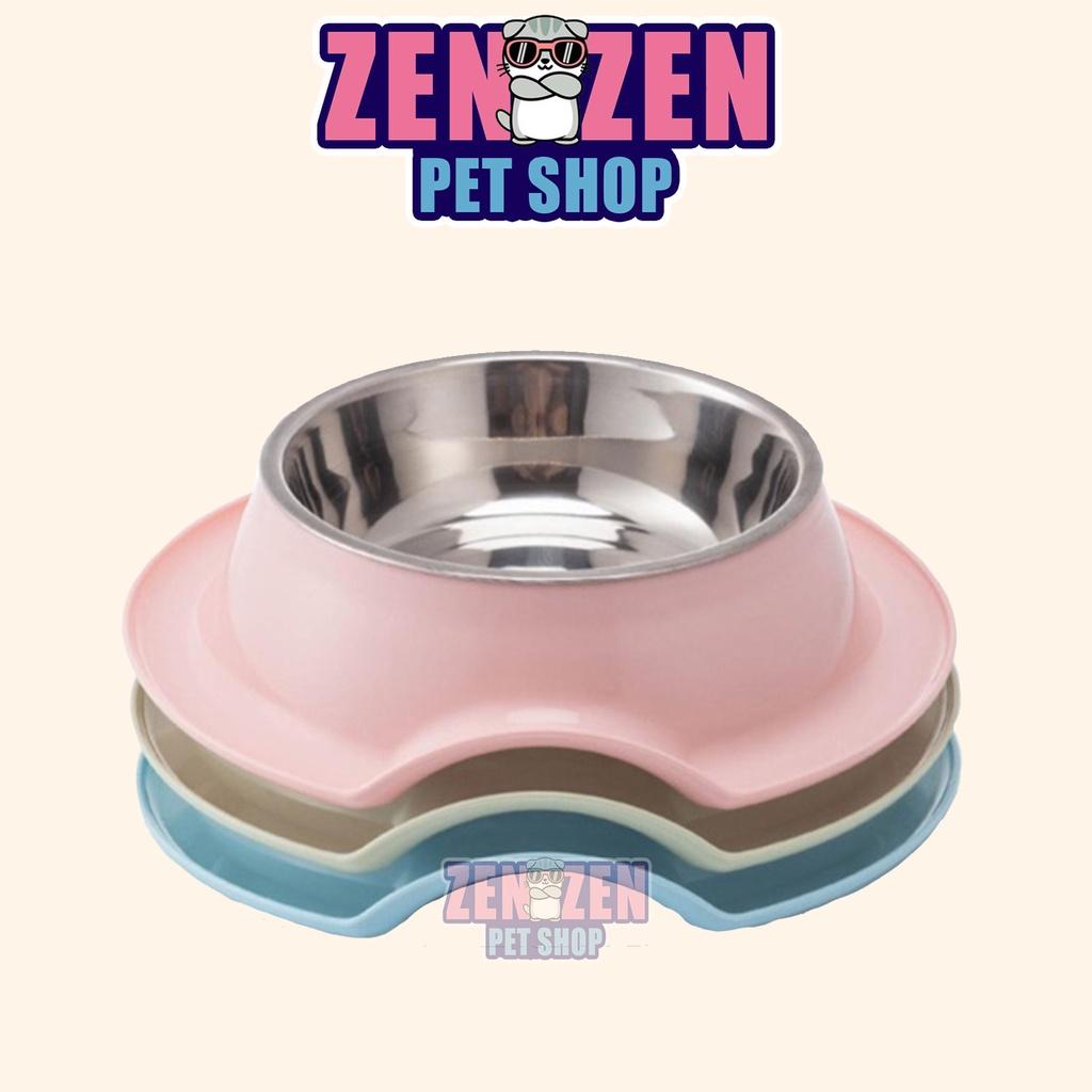 Bát Ăn Chống Kiến Có Chén Ăn Rời Inox Cho Chó Mèo, Bát Ăn Chống Gù Kèm Bình Nước, Bát Ăn Ốc Sên, Bát Đơn BoBo họa tiết