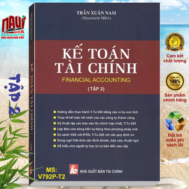 Sách Kế Toán Tài Chính  - MBA Trần Xuân Nam