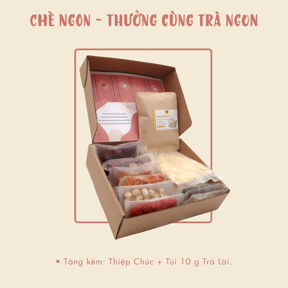 Chè Dưỡng Nhan DalatFarm - Hộp 350 g