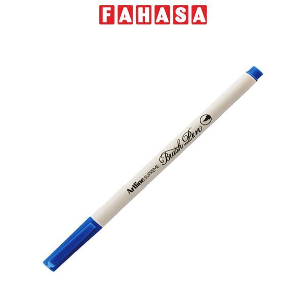 Bút Lông Đầu Cọ Artline Supreme Brush Pen EPFS-F - Xanh Dương