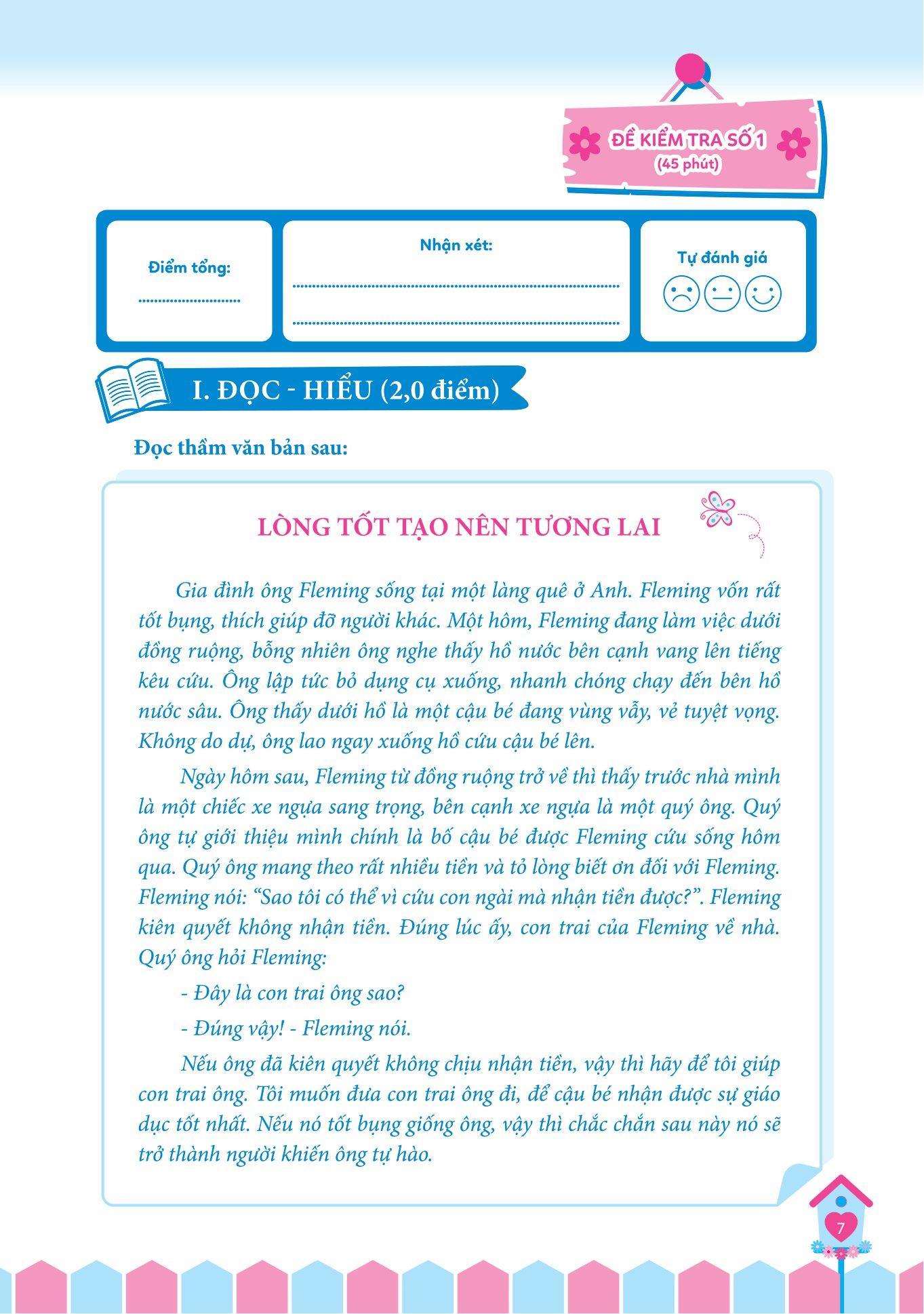 50 Đề Tăng Điểm Nhanh Tiếng Việt 4 (Theo Chương Trình Của Bộ Sách Kết Nối Tri Thức Với Cuộc Sống)
