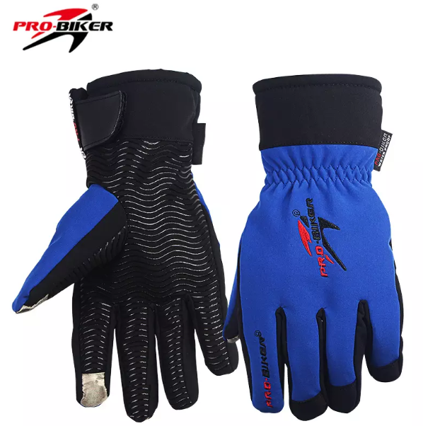 Găng tay ProBiker chống nước không gù - Mau Xanh - Size M