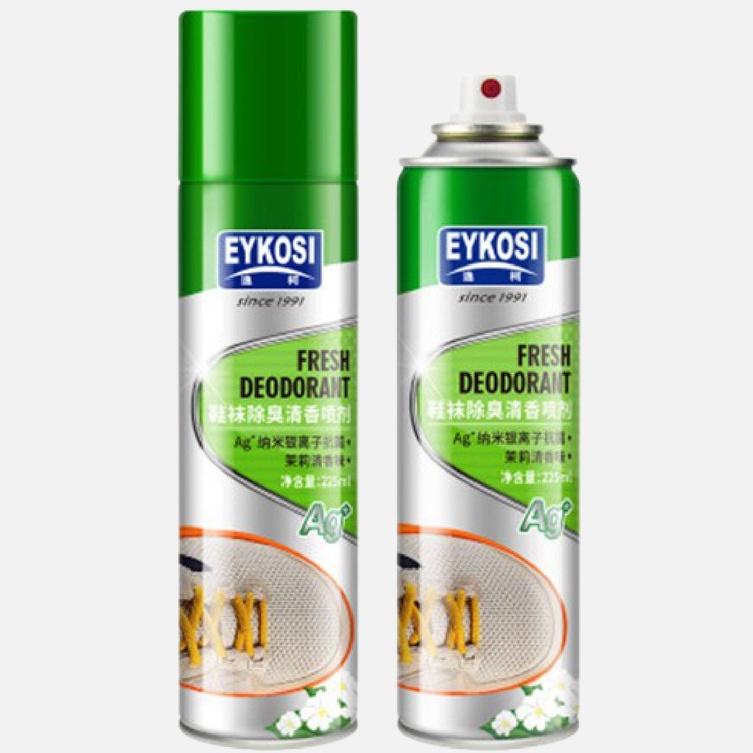 Combo 2 Bình xịt lưu hương chống hôi chân, thối chân, khử mùi giày công nghệ Bạc ion, kháng khuẩn