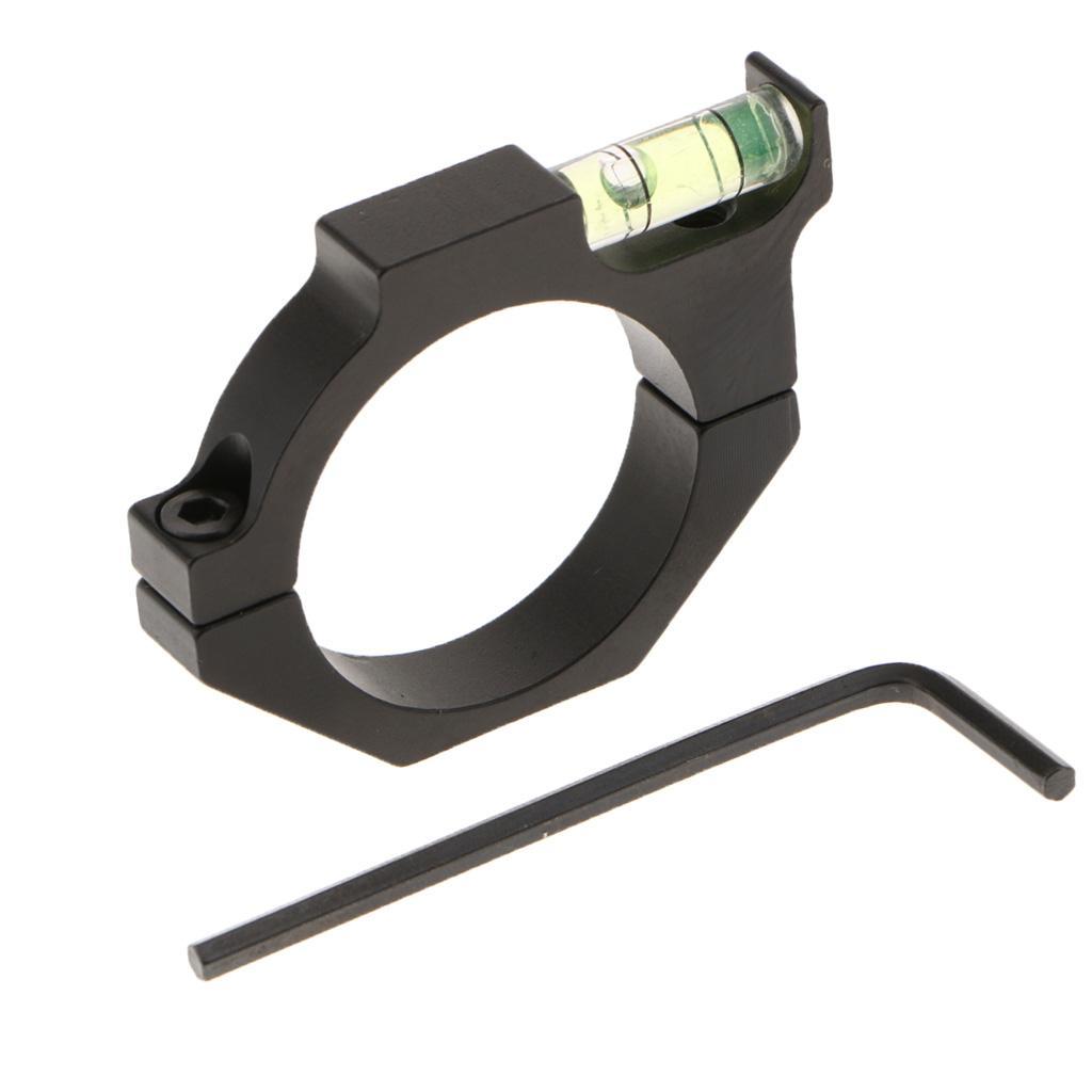 25.4mm 1 Inch Aluminum Alloy Sight Fixture Tube Telescope Spirit Level Clamp