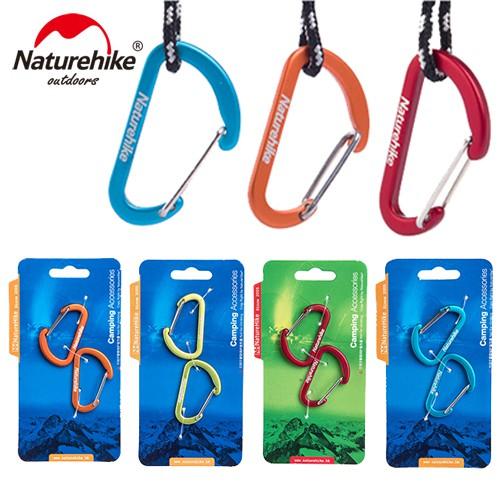 Móc nhôm, móc D siêu nhẹ, đa năng 4cm Naturehike NH15A004-H