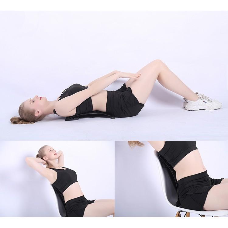 Dụng cụ yoga uốn cong lưng SPORTY YGW11, tập gym tại nhà chính hãng giúp massge lưng, giảm đau nhức