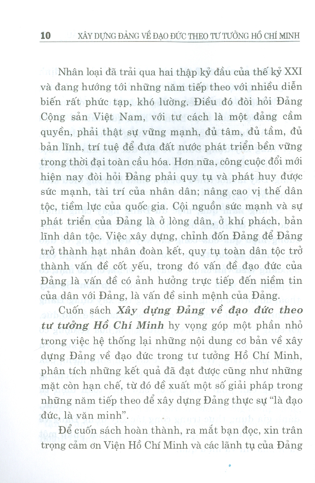 Xây Dựng Đảng Về Đạo Đức Theo Tư Tưởng Hồ Chí Minh