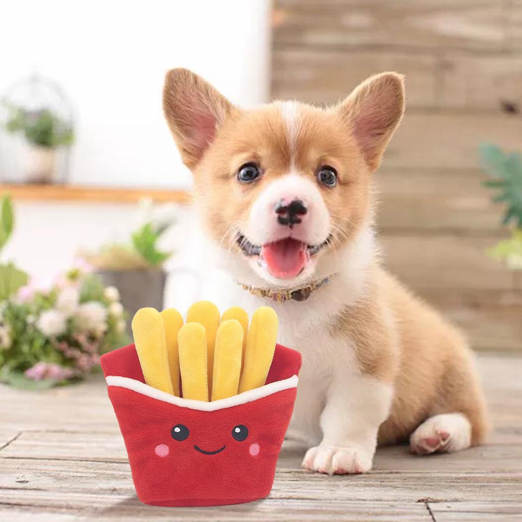 Dog Squeaky Toy Durable Funny Reducing Boredom Shape