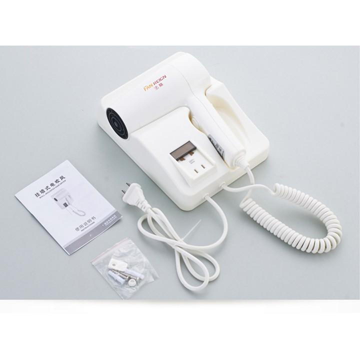 Máy sấy tóc có đế gắn tường,FanReign 1300w Hàng chuẩn