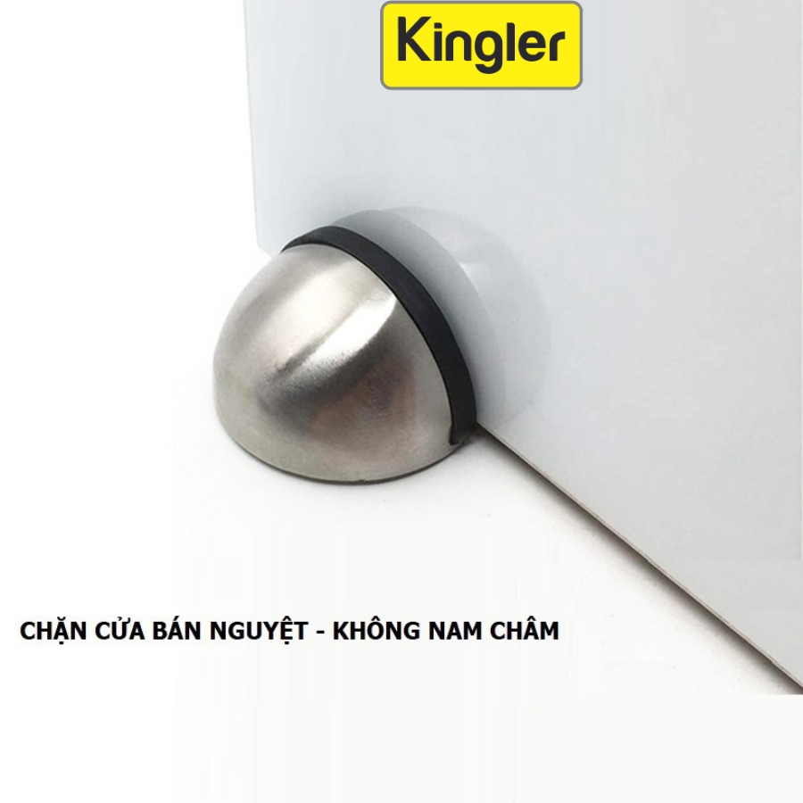 Chặn Cửa Bán Nguyệt, Chặn Cửa Gắn Sàn, Giúp Hạn Chế Va Đập Cho Cánh Cửa Với Tường. Kingler 1100Bac