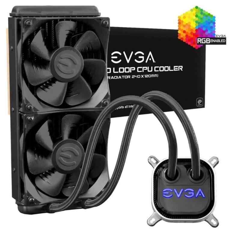 Tản nhiệt nước EVGA CLC 280mm All-In-One - 2x FX13 140mm PWM Fans- HÀNG CHÍNH HÃNG