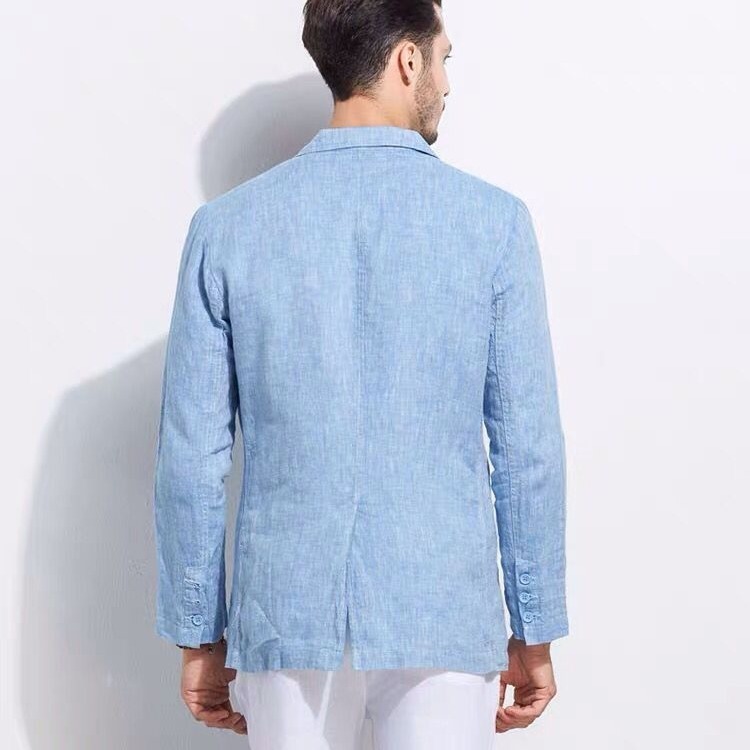 Áo khoác nam blazer nam chất linen mặc cực kì trẻ trung csd06