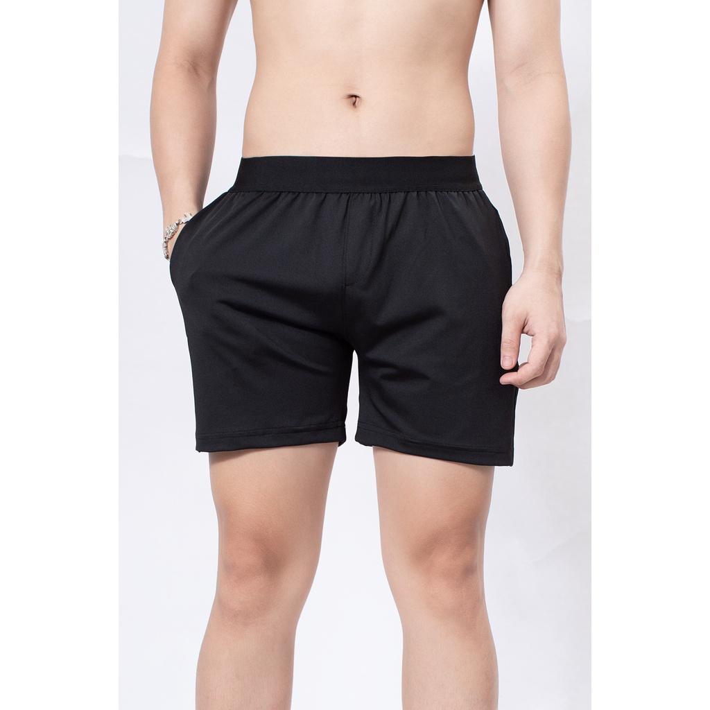 Quần đùi thun nam có túi co giãn LADOS - 4081 thoáng mát, rộng, mặc nhà
