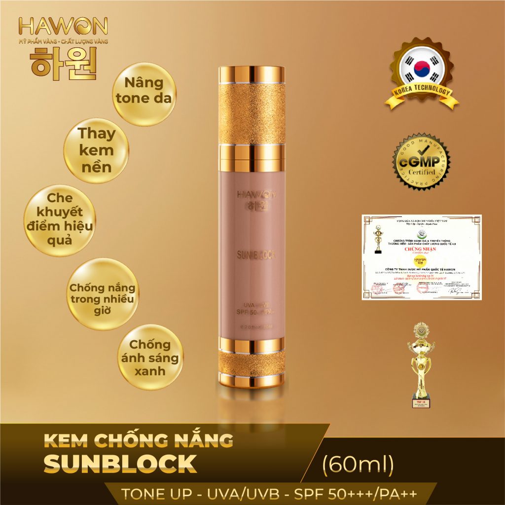 Sunblock HAWON (Kem Chống Nắng ) - 60ml