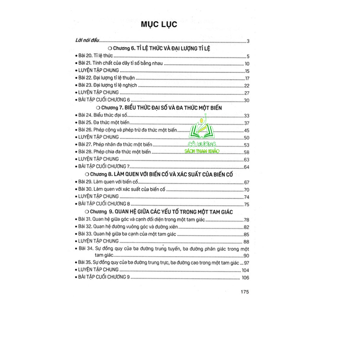 Sách - Hướng Dẫn Học & Giải Các Dạng Bài Tập Toán 7 - Tập 1