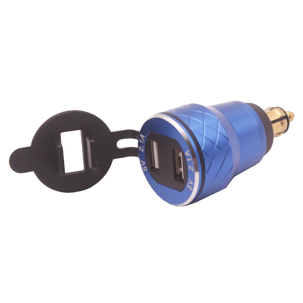 For  R1200GS for Triumph Tiger 800 XC DIN to USB Motorcycle Charger 5V