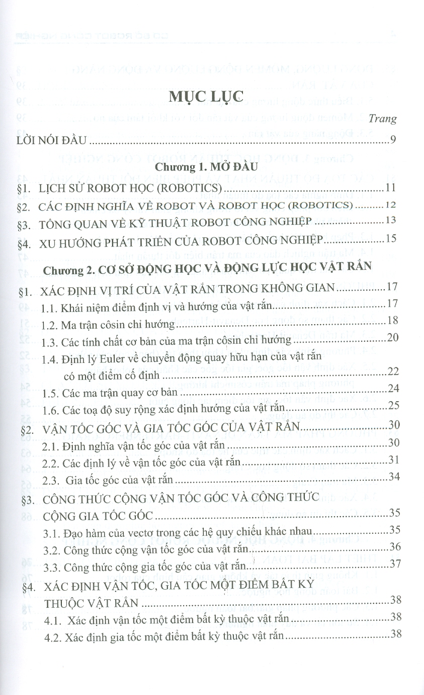 Cơ Sở Robot Công Nghiệp
