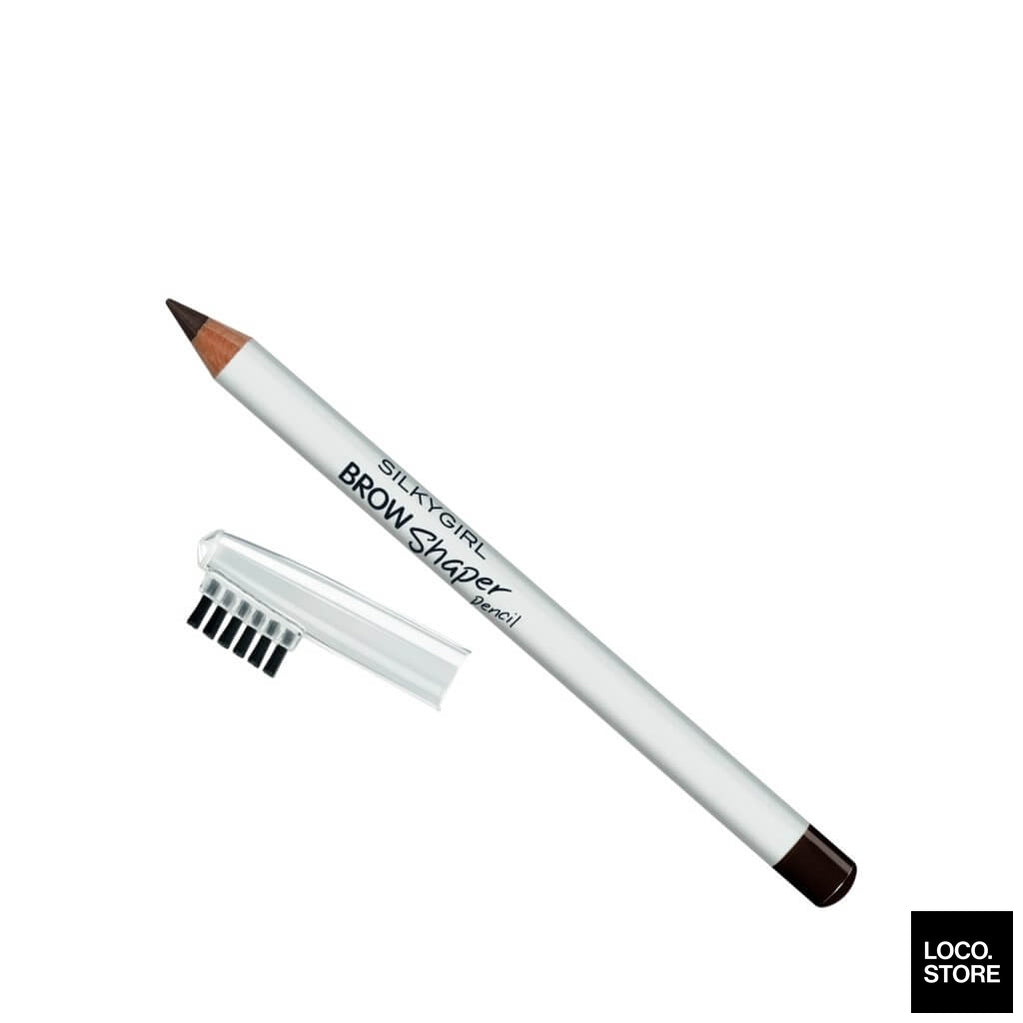 SILKYGIRL CHÌ MÀY KÈM CHỔI BROW SHAPER PENCIL - 01 GREY 1.14g