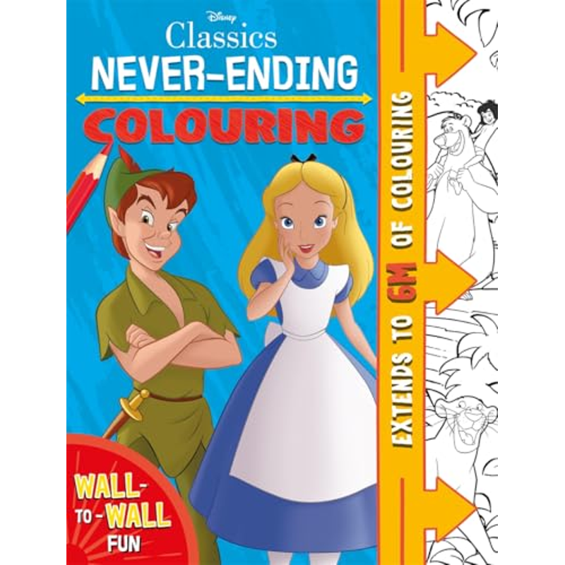 Sách Disney Classics: Never-Ending Colouring
