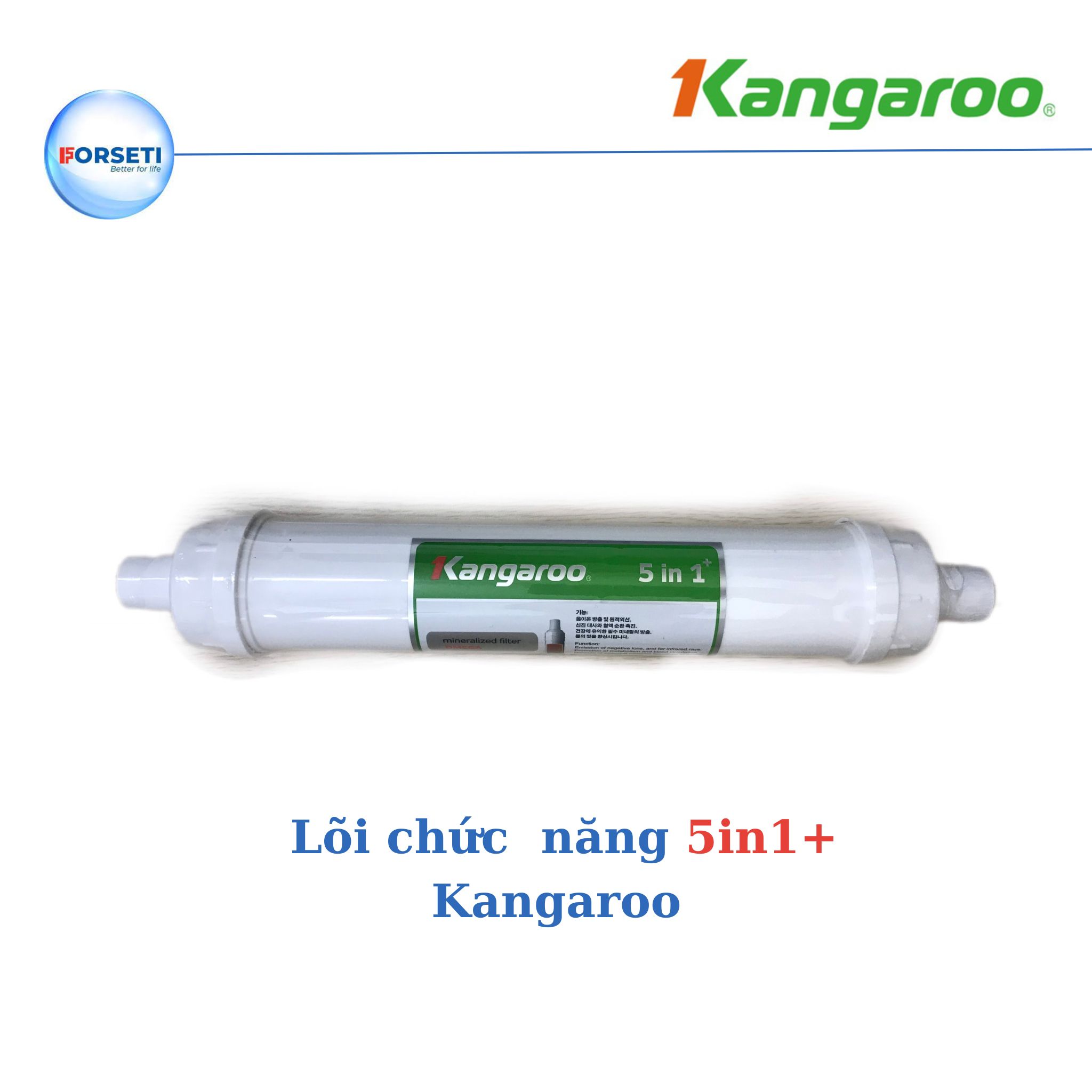 Lõi lọc Kangaroo lõi lọc số 9 - Nano+ dùng cho máy lọc nước Kangaroo Hydrogen - Hàng chính hãng