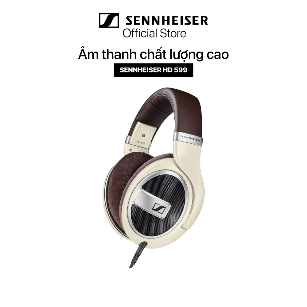 Tai Nghe Chụp Tai Sennheiser HD 599 Hi-Res - Hàng Chính Hãng