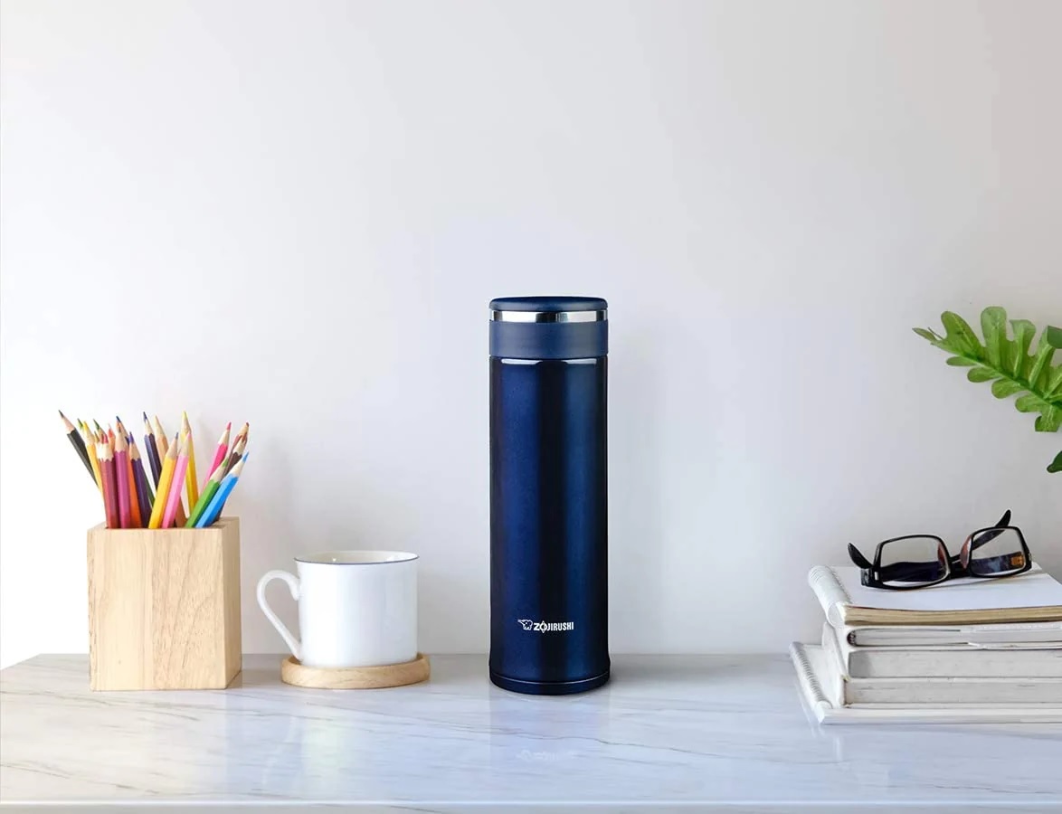 Bình giữ nhiệt Zojirushi SM-JTE46-AD dung tích 0.46 L, kèm lọc trà , hàng chính hãng