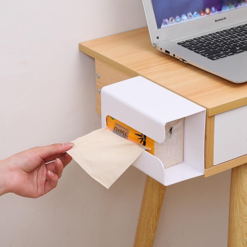 Hộp Đựng Khăn Giấy Dán Tường Tiện Dụng Cho Nhà Tắm / Nhà Bếp