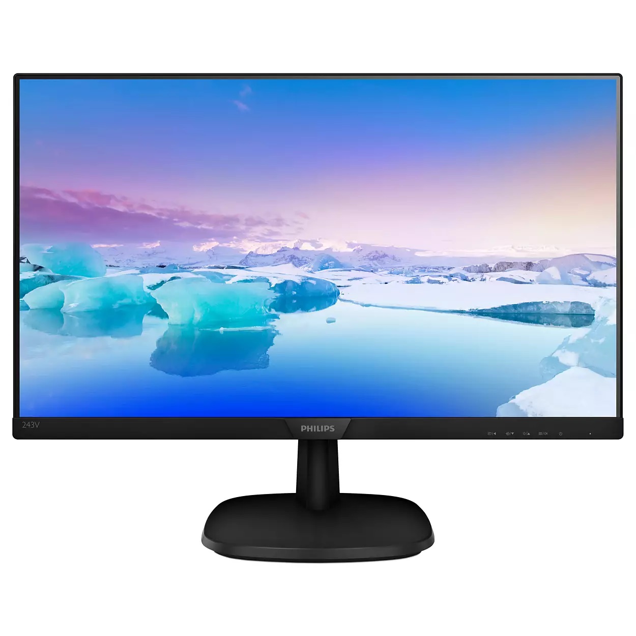 Màn hình LCD Philips 23.8 inch Full HD IPS 60Hz 243V7QDSB/74 - Hàng Chính Hãng