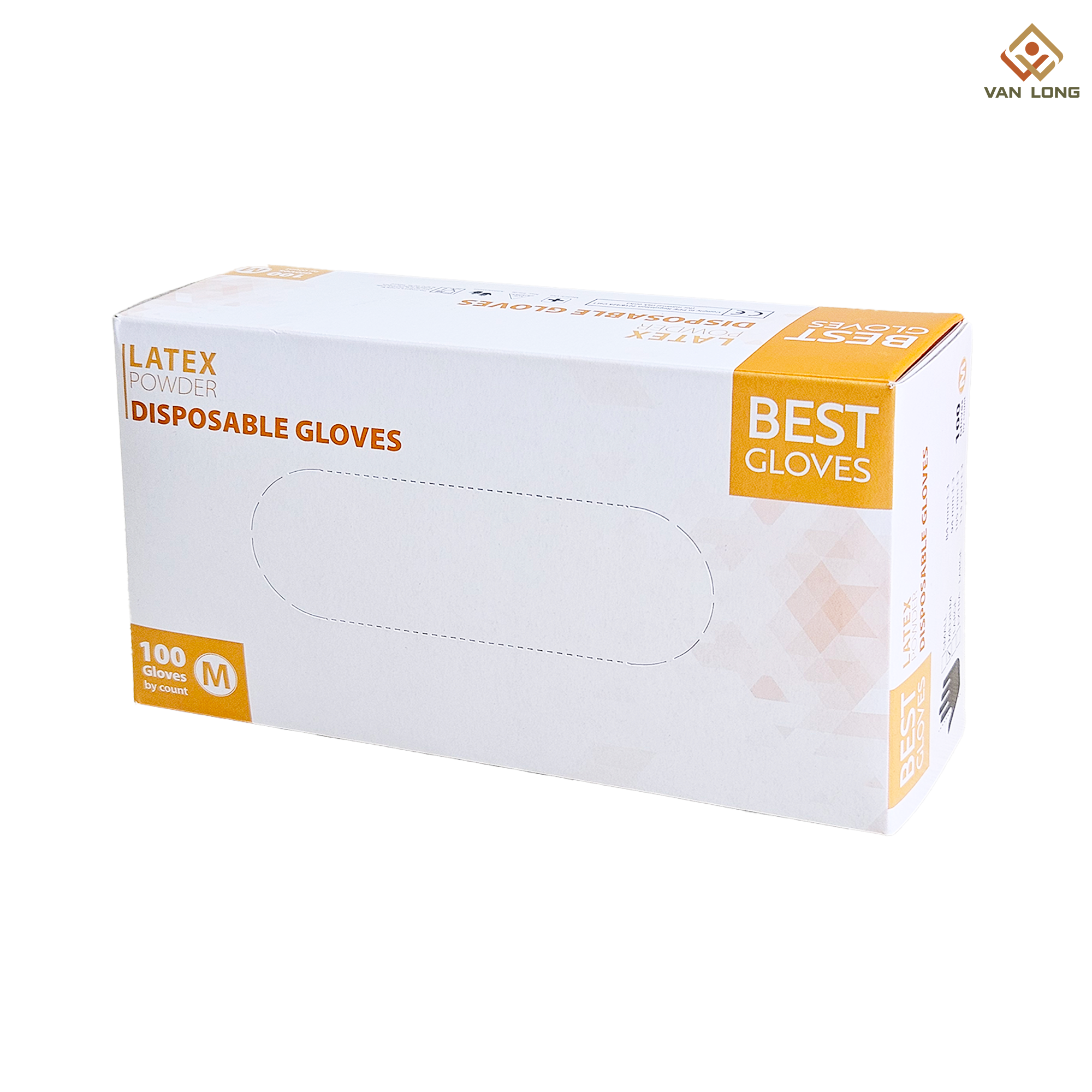Găng tay y tế có bột Best Gloves (Găng tay thăm khám) hộp 100 chiếc