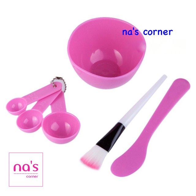 Bộ dụng cụ trộn đắp mặt nạ 4 in 1