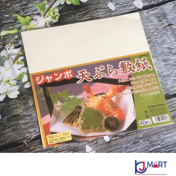 Giấy Thấm Dầu Mỡ Thực Phẩm Nhật Bản (40 Tờ) Tặng Cafe MeetMore