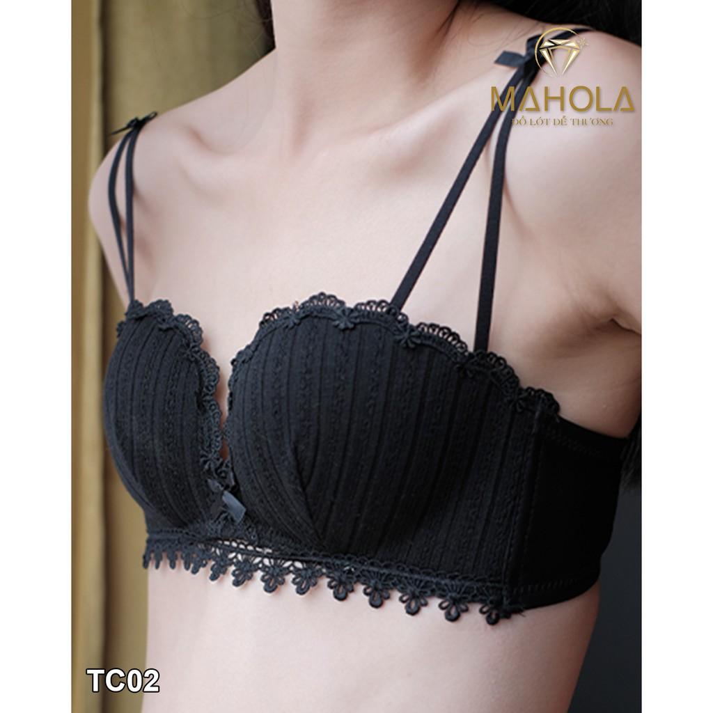 Áo Lót Siêu Nâng Ngực Phối Ren Sexy_MAHOLA_TC02