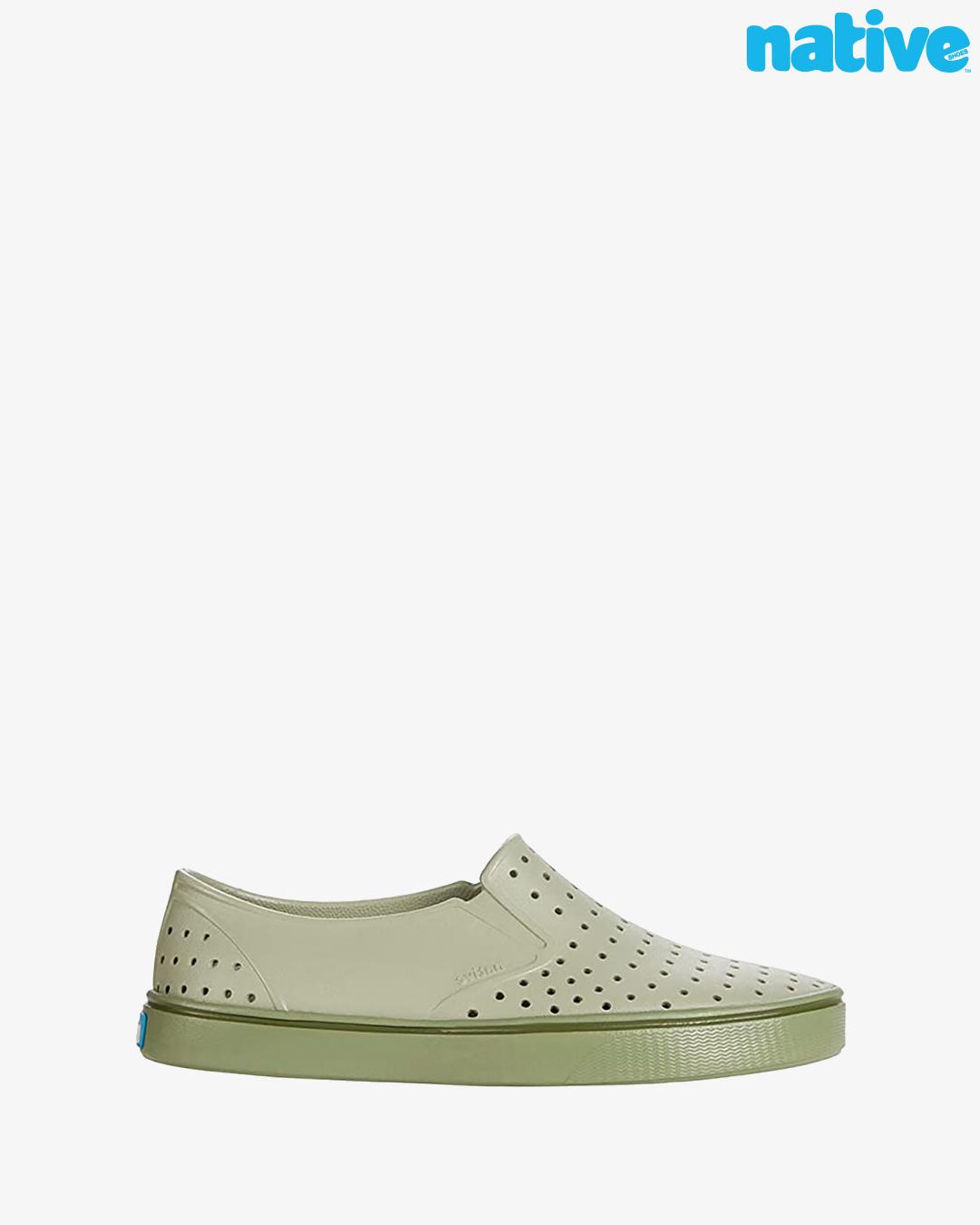 Giày Lười Unisex NATIVE Miles - Elm Green/ Iguana Green/ Rookie Green - 45