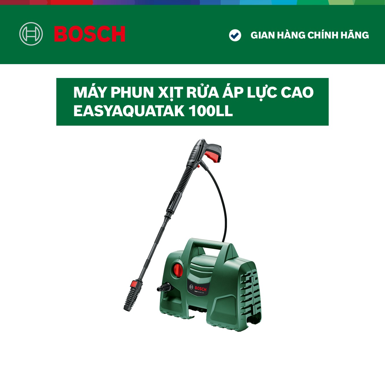 Máy phun xịt rửa áp lực cao Bosch EasyAquatak 100LL