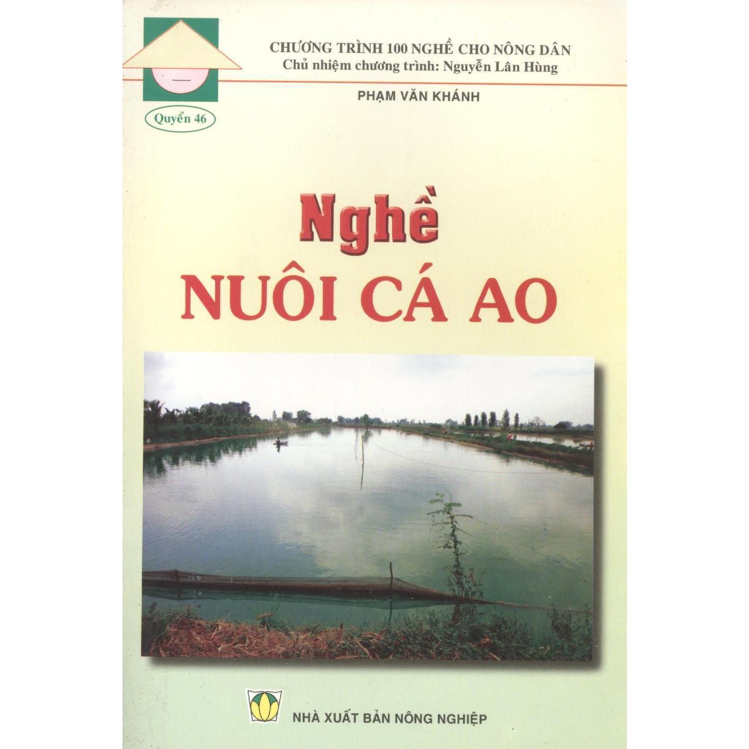 Sách - Nghề Nuôi Cá Ao - NXB Nông Nghiệp