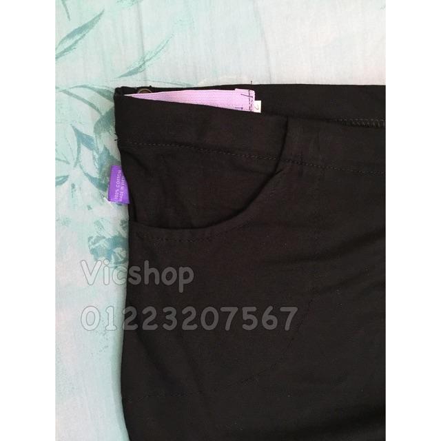 Legging bầu cotton lửng chất đẹp