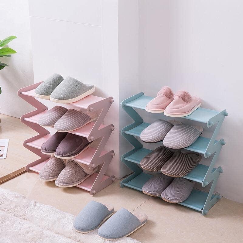 KỆ GIẦY DÉP ĐA NĂNG CHỮ Z 4 TẦNG TIỆN LỢI KỆ ĐA NĂNG TIỆN DỤNG