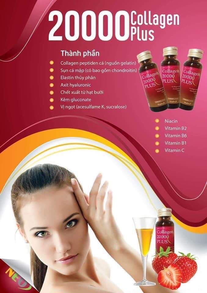 Combo 2 hộp  Collagen 20000 Plus Ex.beaute Nhật Bản