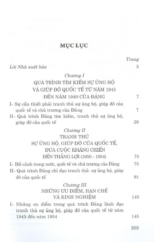 Cách Mạng Việt Nam Trong Lòng Bạn Bè Quốc Tế Thời Kỳ 1945-1954