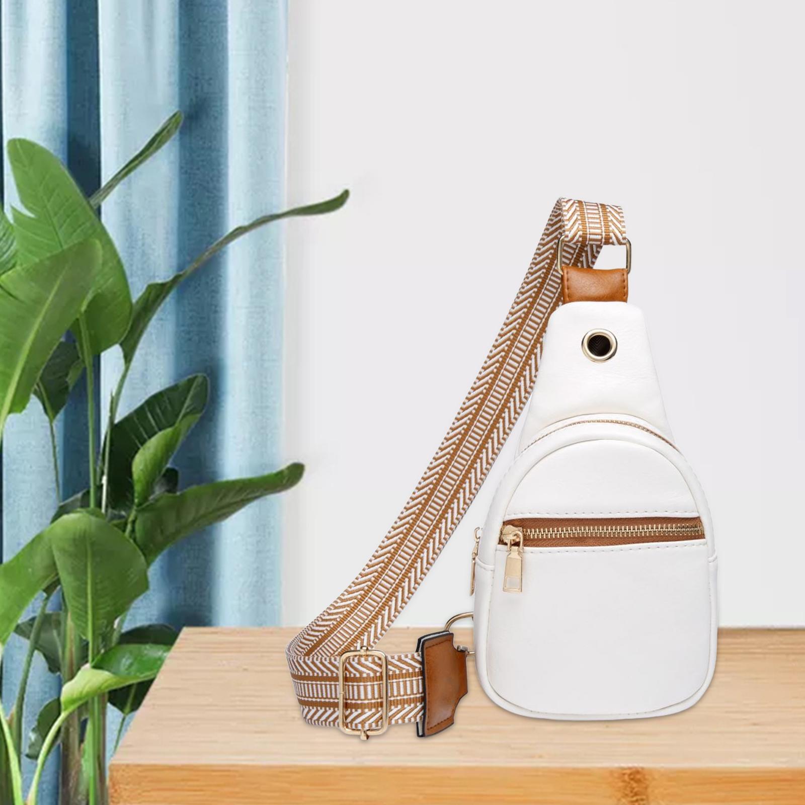 Bag Women Crossbody Backpack Chest Bag Adjustable Shoulder Strap Versatile Fashion Pouch Crossbody Phone Purse for Hiking Outdoor
