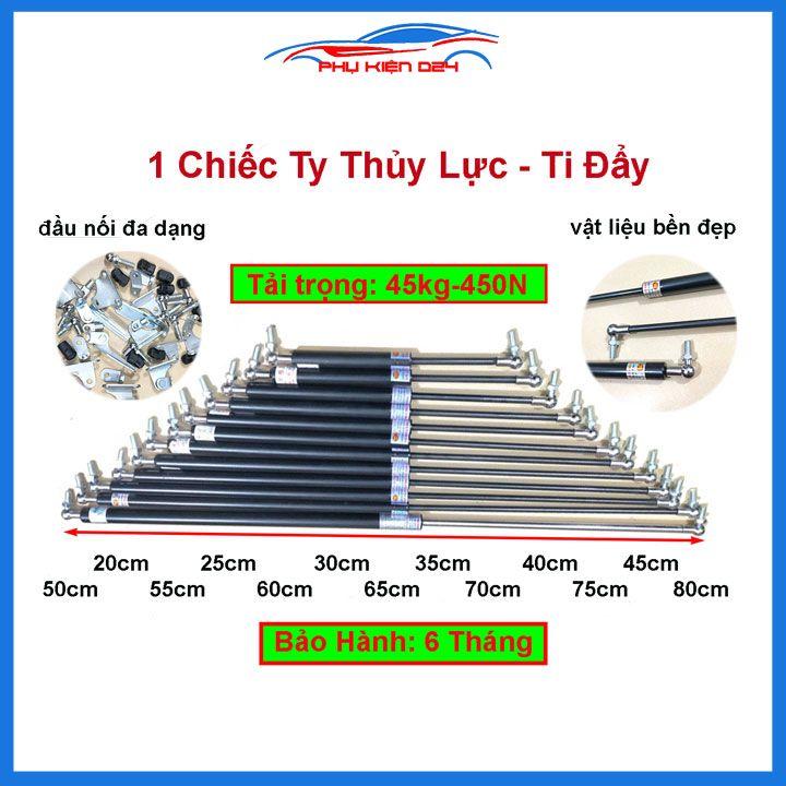Ty cốp, ty capo ô tô chịu tải 450N chiều dài từ 20-80cm