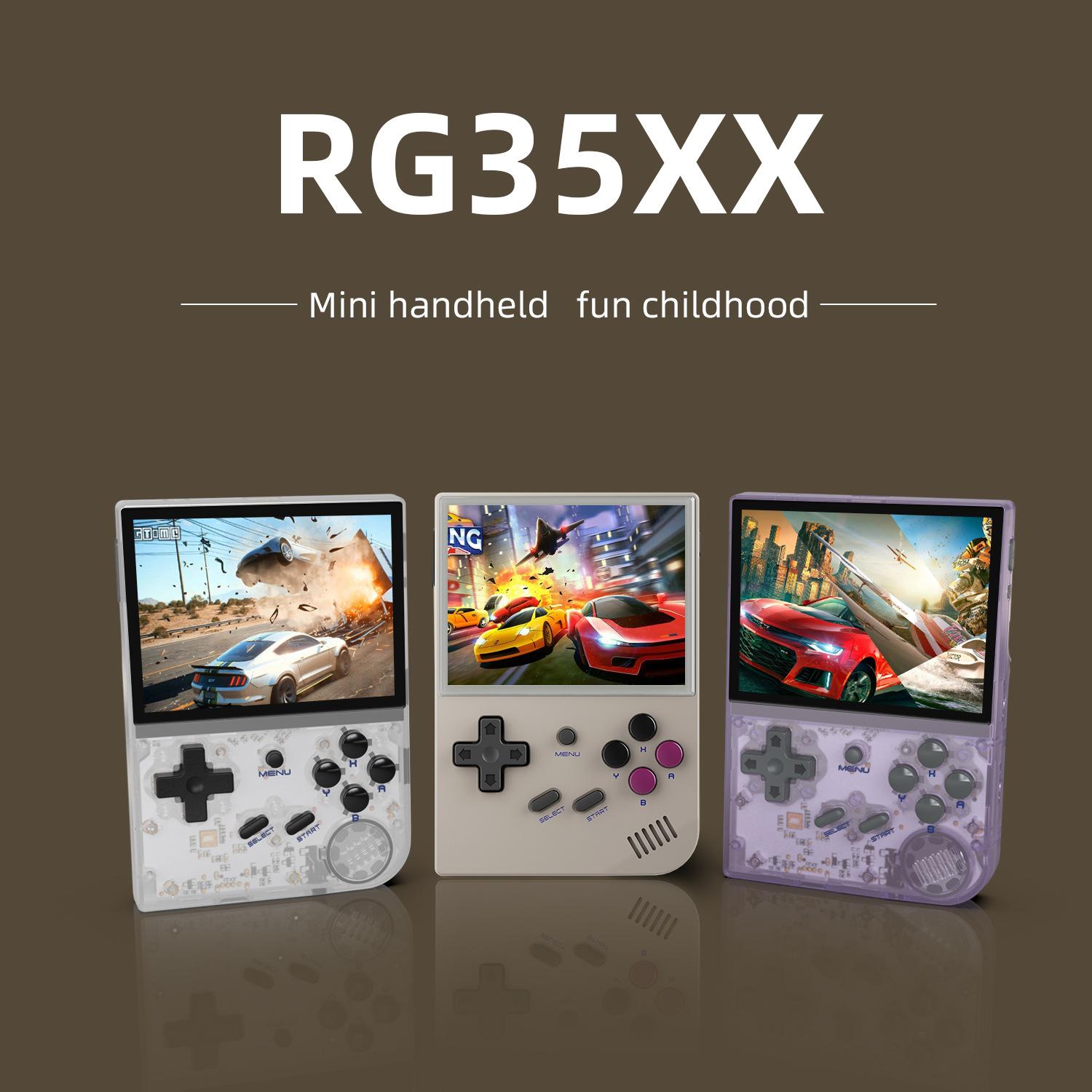 RG35XX Retro Handheld Game Console Console Hệ thống 3,5 inch Màn hình IPS Cortex-A9 Pocket Video Pocket Video 8000 Trò chơi Quà tặng Boy
