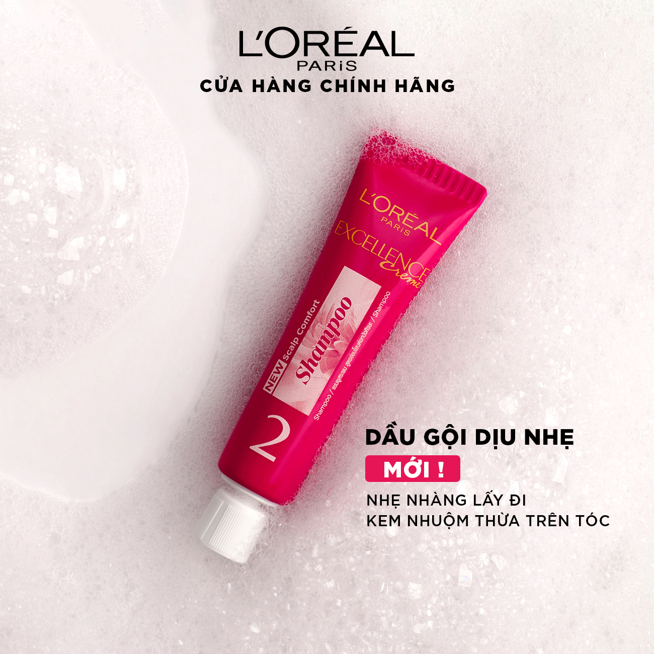 Màu nhuộm dưỡng tóc phủ bạc L'Oreal Paris Excellence Crème 172ml