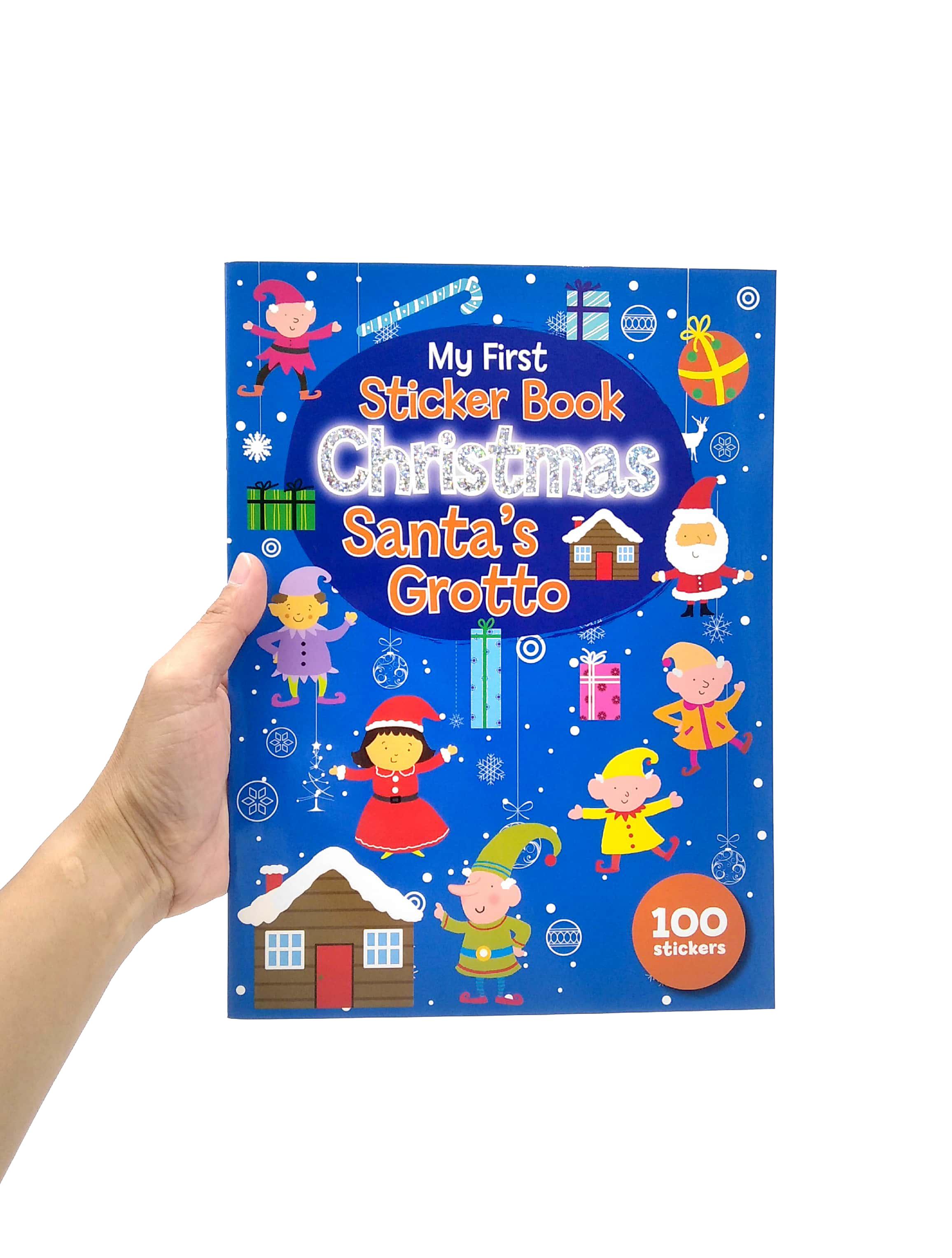 My First Christmas Sticker Book: Santa's Grotto