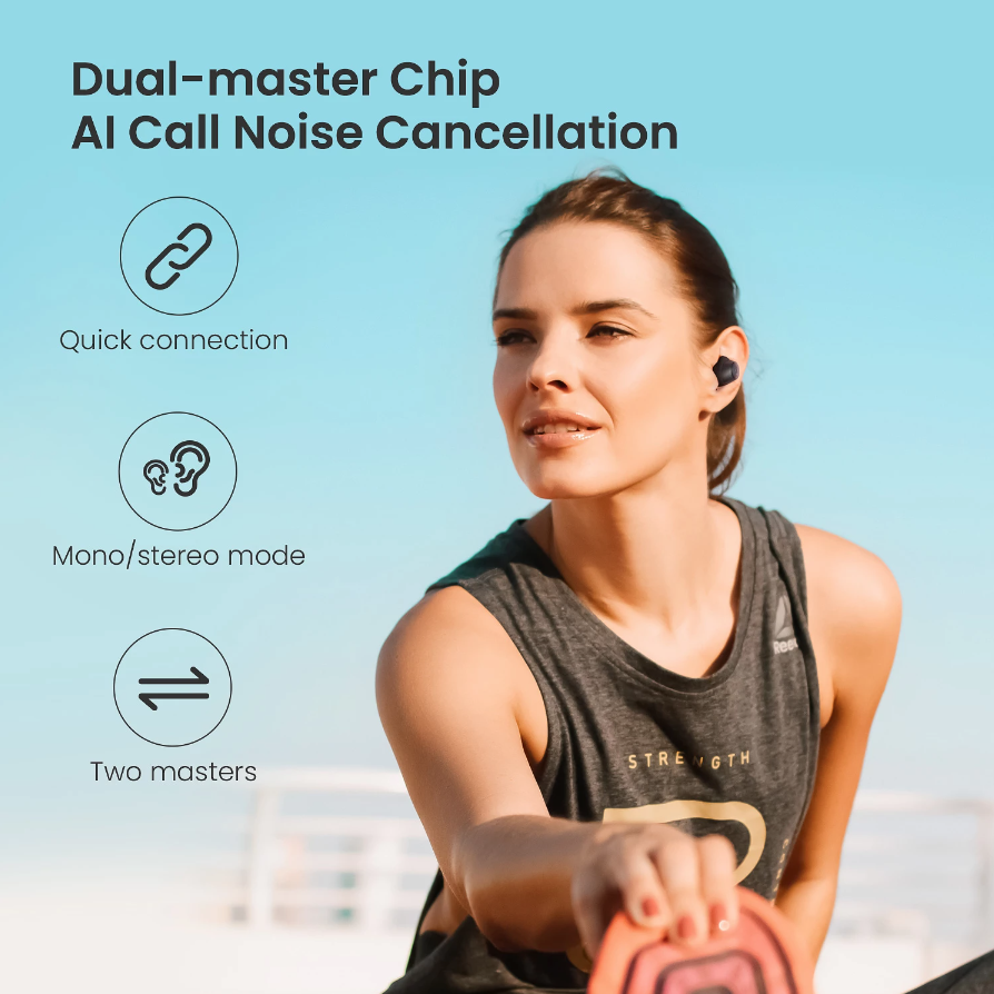 Tai Nghe True Wireless Haylou GT1 2022 Bluetooth 5.2 - Hàng Chính Hãng