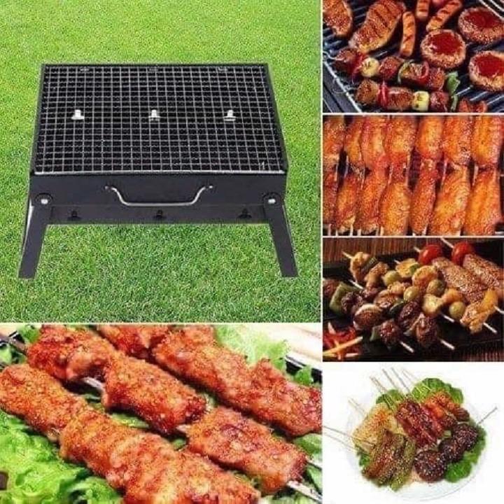 Bếp Nướng Than Hoa  Bếp Nướng Than Hoa Hình Chữ Nhật Barbecue